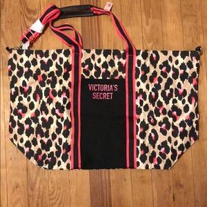 Victoria’s Secret Large Canvas type bag NWT